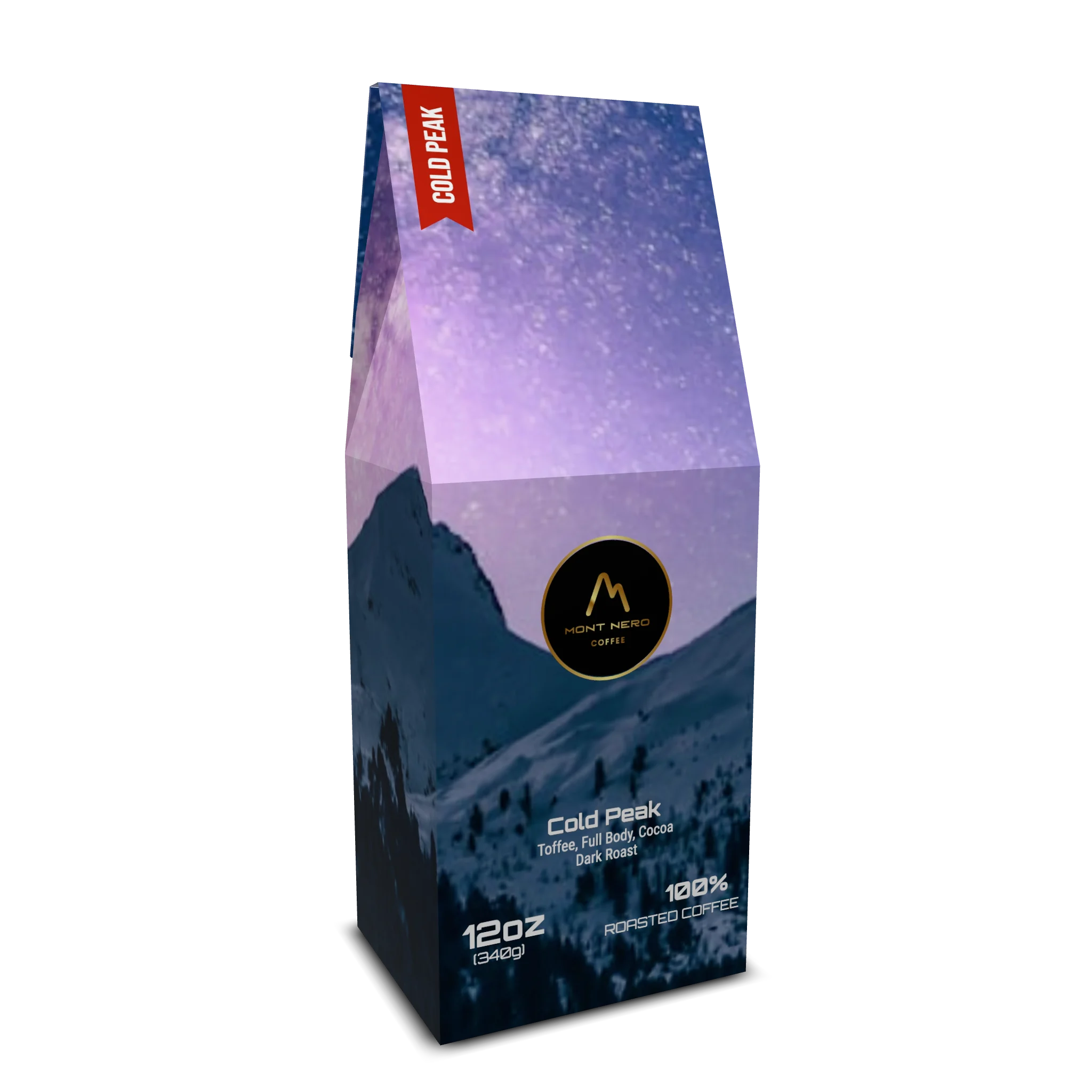 Cold Peak - Dark Roast - Toffee, Full Body, Cocoa