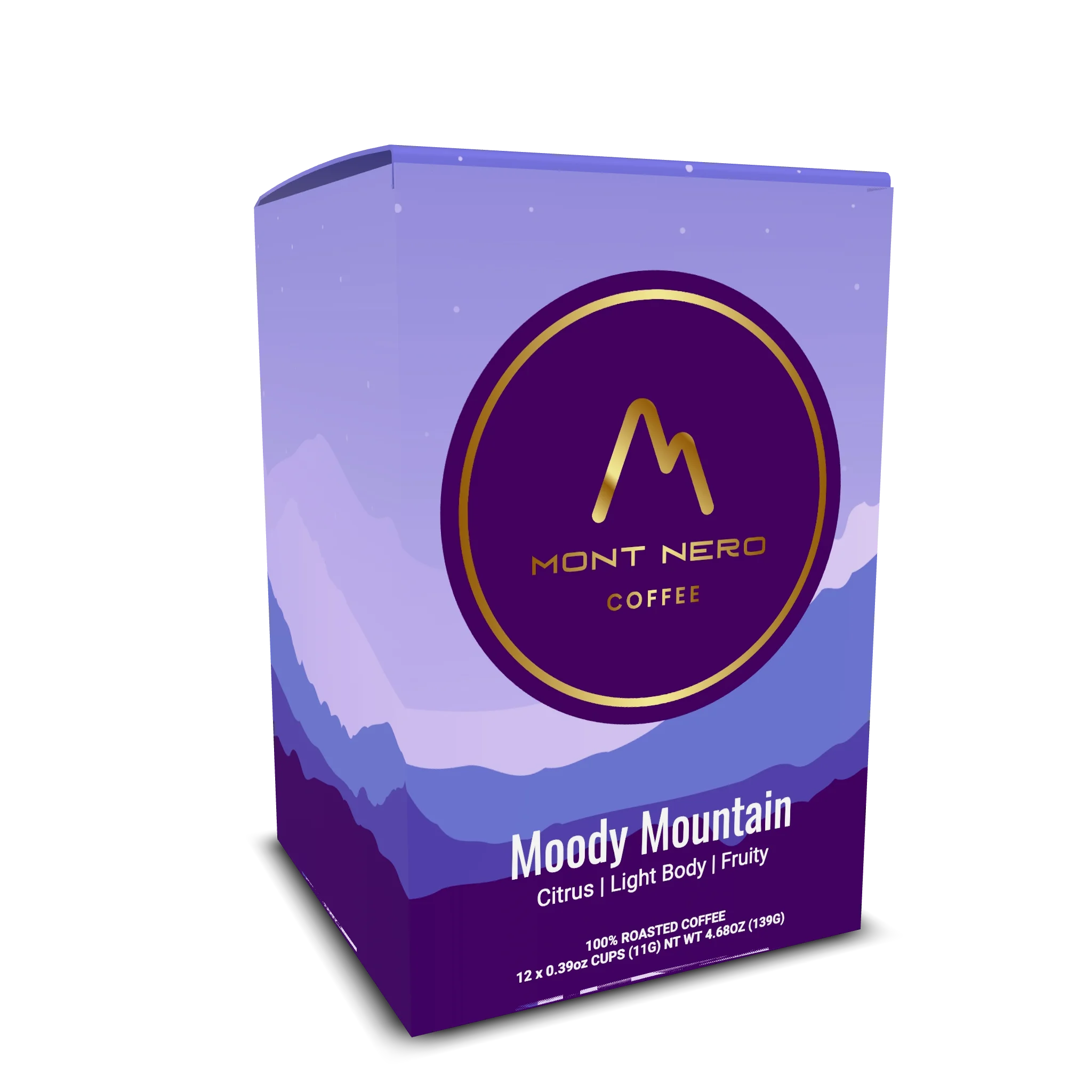 Moody Mountain Light Roast Blend - Citrus, Light Body, Fruity