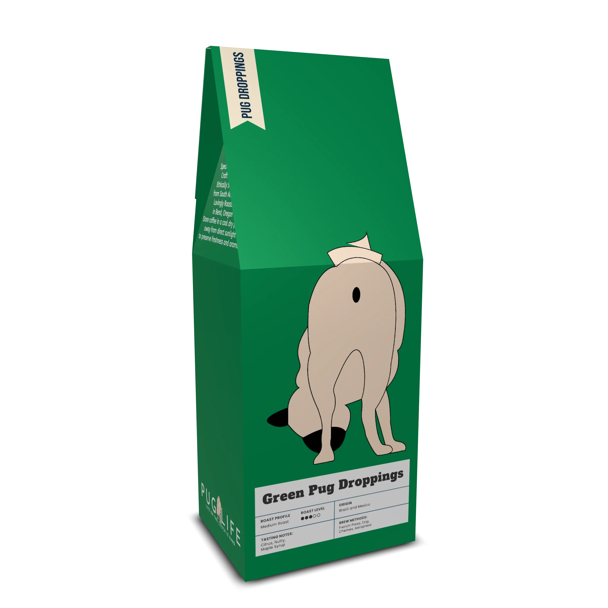 Green Pug Droppings