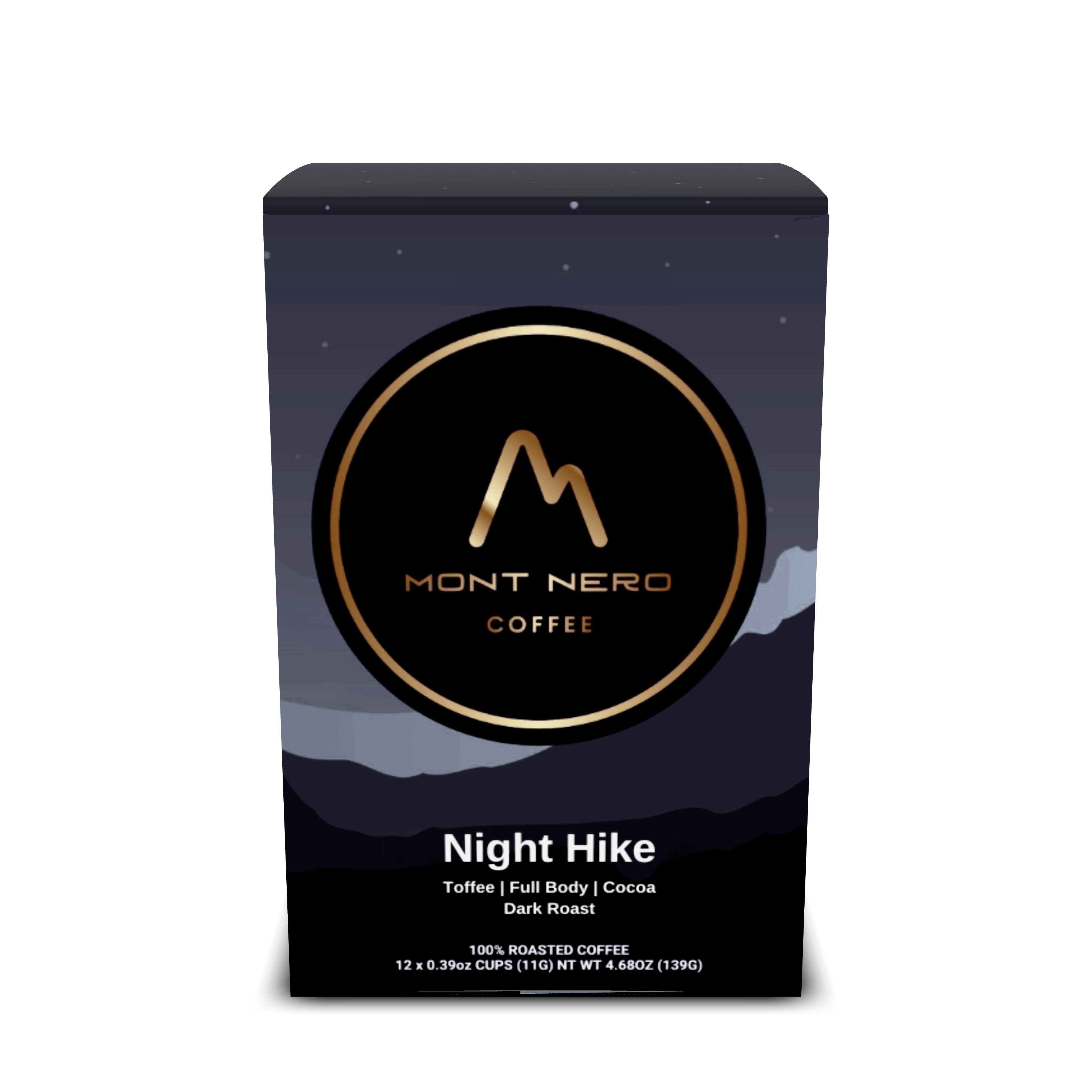 Night Hike Dark Roast Blend - Toffee, Full Body, Cocoa