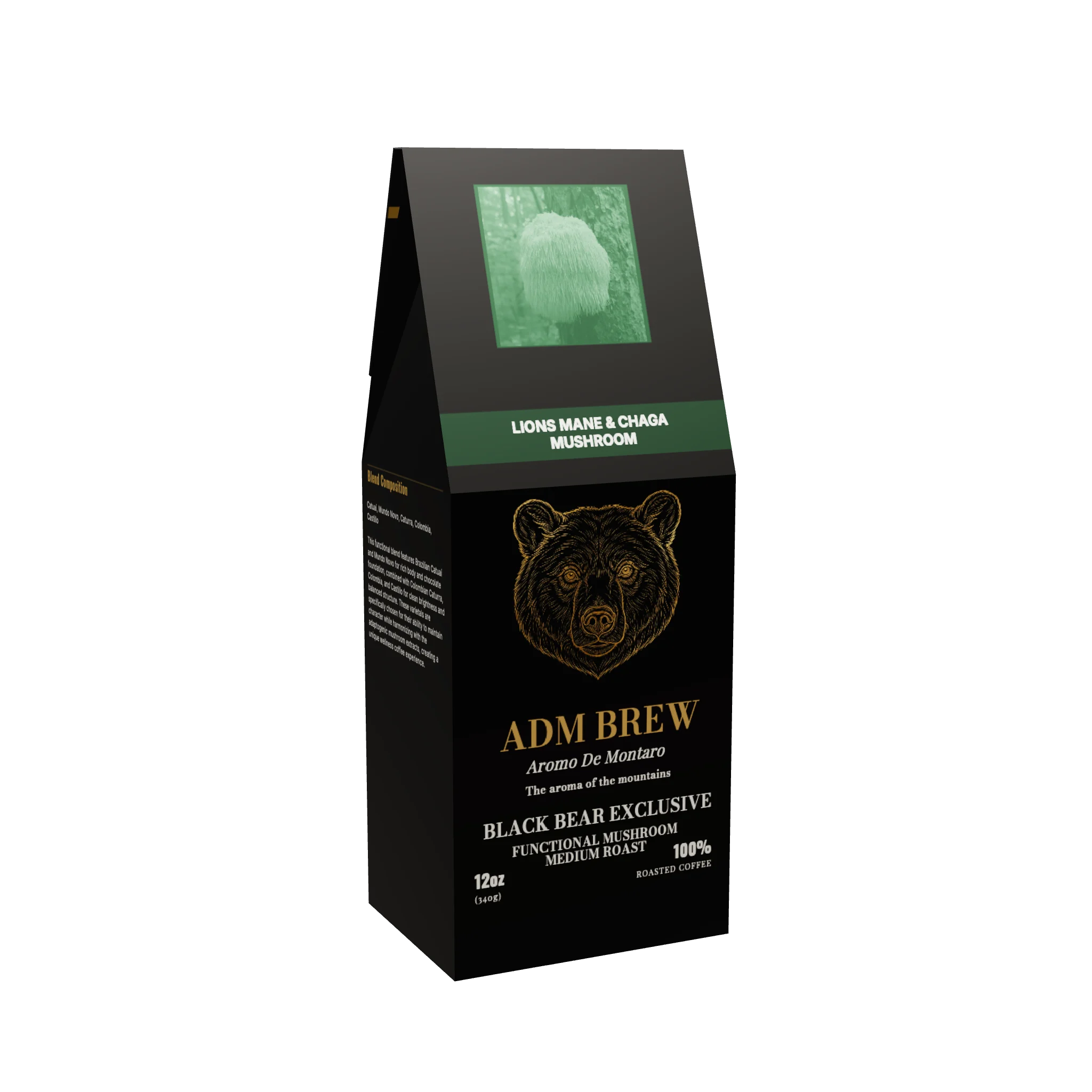 Black Bear Exclusive Functional Mushroom
