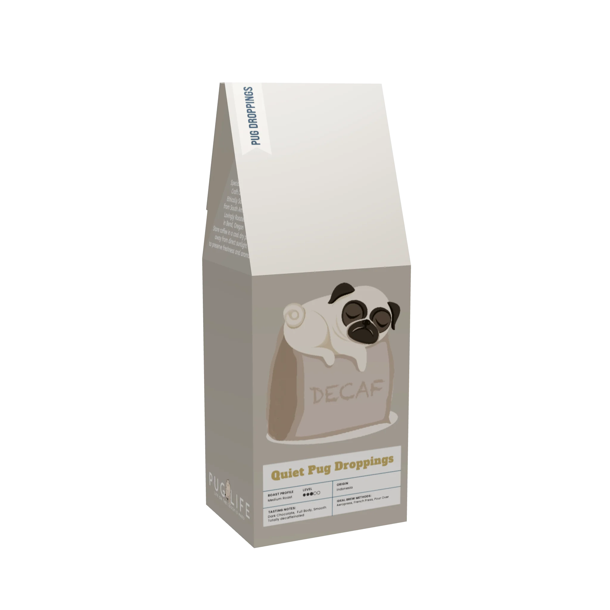 Decaf Pug Droppings Coffee