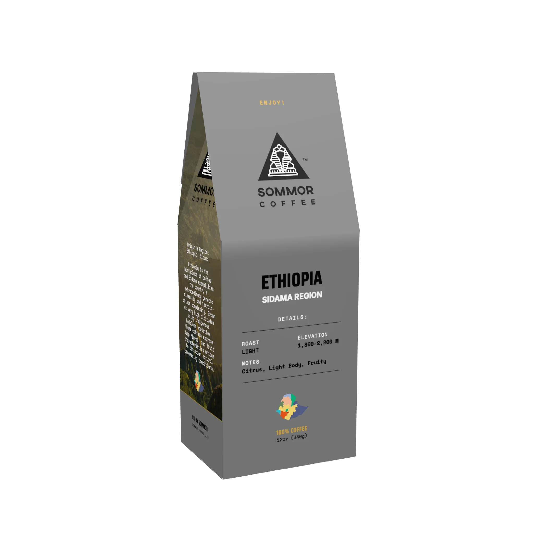ETHIOPIA - SIDAMA REGION COFFEE (LIGHT ROAST)