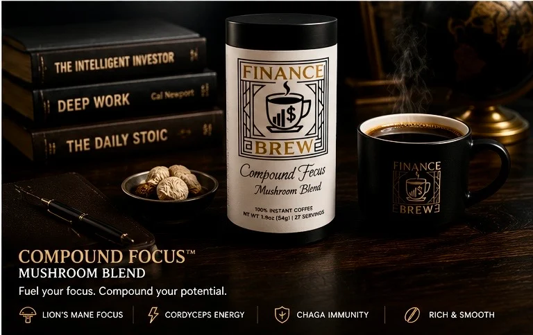 "Compound Focus" Instant Mushroom Blend Coffee